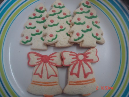 Bolachinha Decorada de Natal